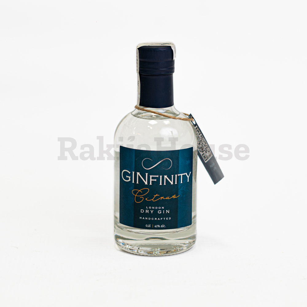 Ginfinity citrus – London dry gin 0.2l