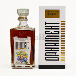 Ornament – rakija od šljive u poklon kutiji