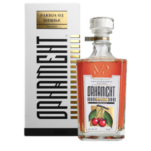 Ornament rakija od višnje u poklon kutiji